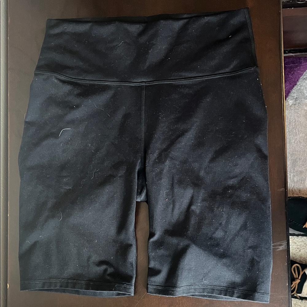 Fabletics Women's Black Bike Shorts